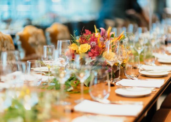 image of a set up table ready for guests for the catering staff for event success article